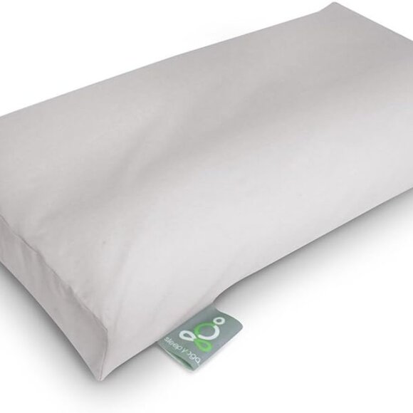 Elegant 2-Pack 100% Cotton Hypoallergenic Pillow Covers for Knee Pillows